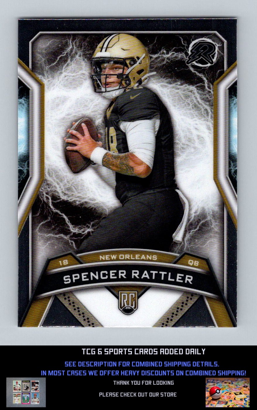 2024 Topps Resurgence #166 Spencer Rattler RC New Orleans Saints
