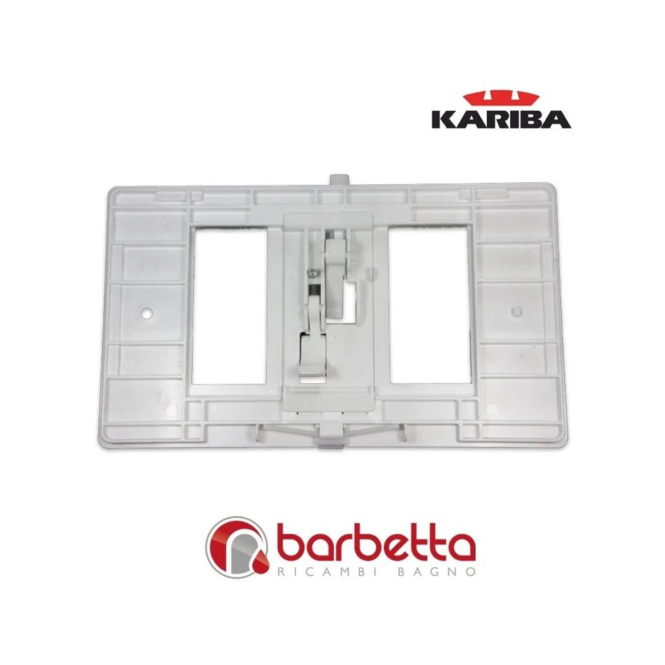 CONTROPLACCA DUO COMPLETA DI LEVERAGGI KARIBA 306010