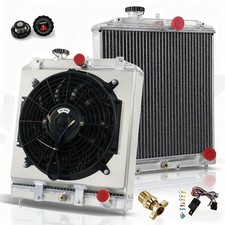 Yufuqida 1234 Row Core Aluminum Radiator 12 Fan Shroud Relay Yufuqida 1234 Row Core Aluminum Radiator 12 Fan Shroud Relay