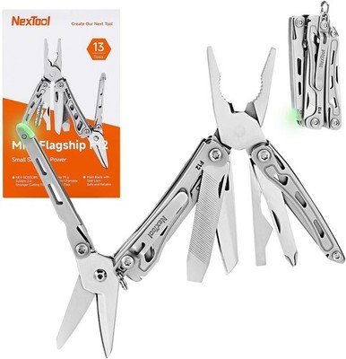 Multitool,F12 Mini Flagship 13 IN 1 Multitool Werkzeug für Schlüsselanhänger mi