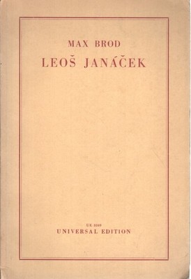 Leos Janàcek - Max Brod (Universal edition) [1956]
