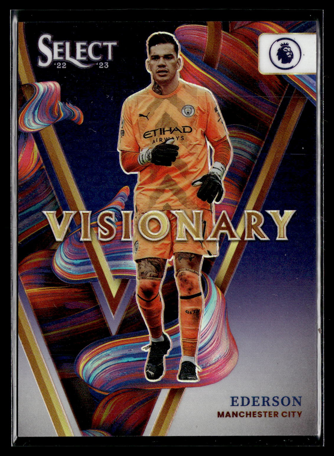 2022-23 Panini Select Premier League #7 Ederson Visionary
