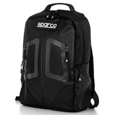 Sparco 016440nrnr Stage Backpack Ergonomic Back Pc Pocket Black