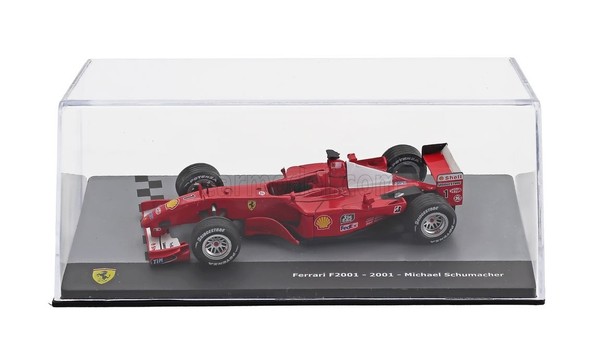 Modellauto Statisch Ferrari F1 F2001 2001 Michael Schumacher Vitrine 1/43-image