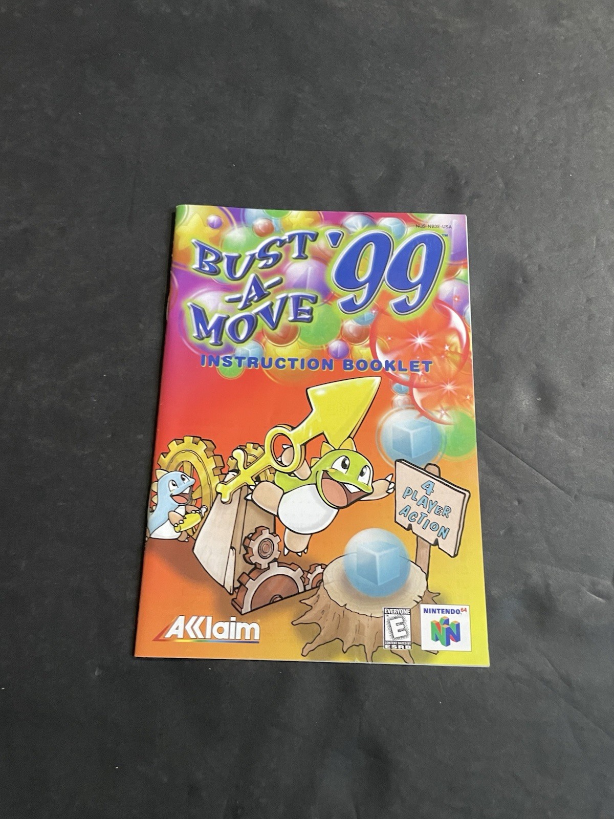 bust a move 99 n64 Manual only