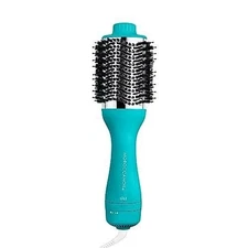 Moroccanoil 4-In-1 Blow-Dryer Brush, 1000W Multi-Styler, Nylon Bristles, Blue