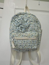 Floral Backpack With Rosettes for women D12