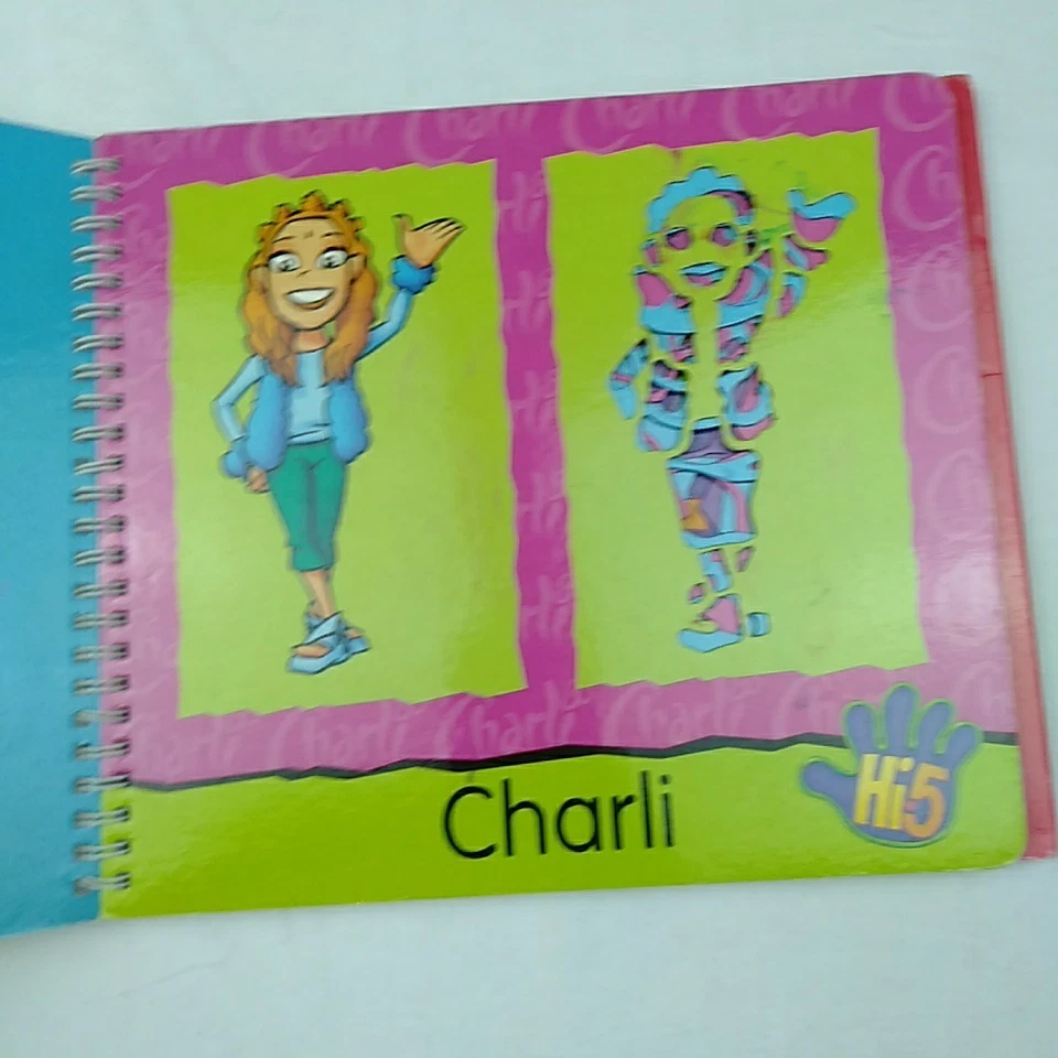 Hi-5 Stencilling Book Groovy Lift-the-Flap Adventure Sharing Stories Lot Bundle - image 3 of 4