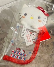 Sanrio Monchhichi Collaboration Clear Pouch with Mascot