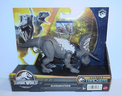 Jurassic World Strike Attack Zuniceratops Dino Trackers