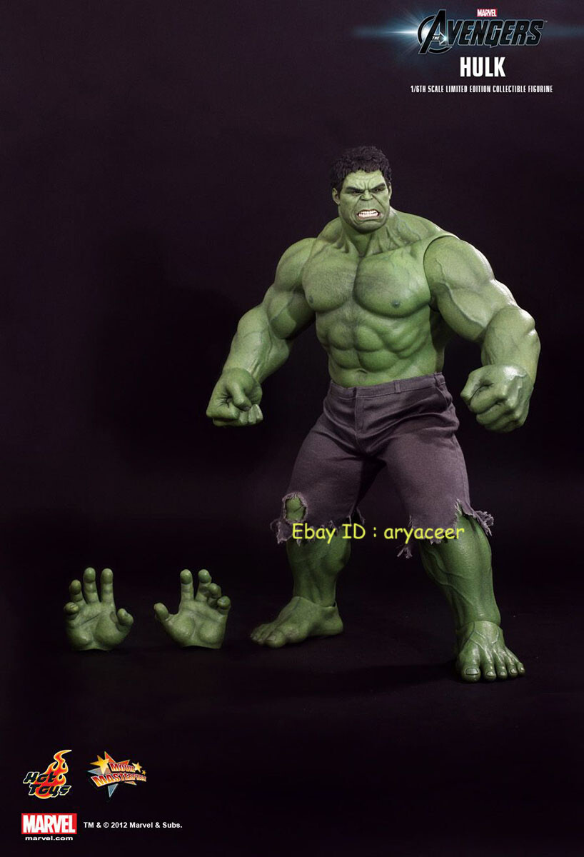 箱無し　ホットトイズ ハルク HULK Hot Toys marvel 1/6 Body Figure Hot Toys Hulk 1.0 The Avengers HT MMS186