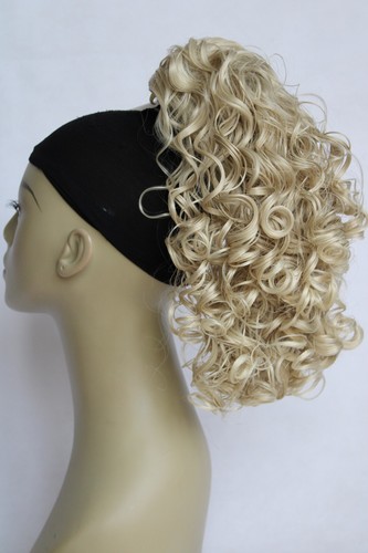 Loose Curl Claw Clip In Ponytail Bun Hair Extension Pony Hairdo Updo For Women - Picture 12 of 43