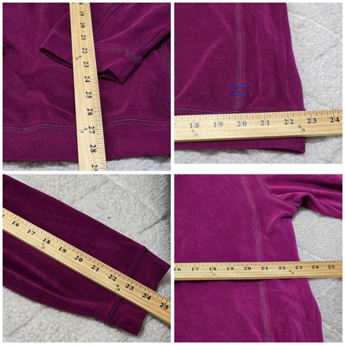 Tommy Bahama Mens Purple 1/4 Zip Pullover Paradise Tech Sweatshirt Size XL - Picture 7 of 8