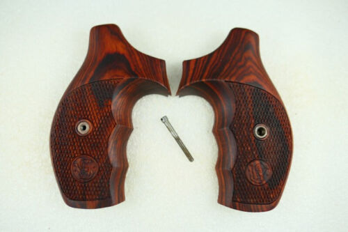smith and wesson Grips,s&w grips,J Frame,Round Butt,Revolver grips,rosewood