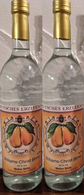 Williams-Christ Birnen Schnaps Williamsbirnenbrand 2 x 0,75 Liter 40 % Vol