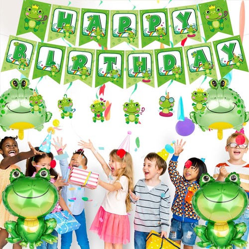 Frog Birthday Party Decorations Princess and Frog Party Favors Include Birthd... - Picture 4 of 6