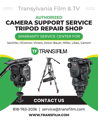 REPAIR SERVICE Vinten Vision 100, Vision 250 FLUID HEAD