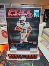 2024 Panini Donruss Elite - Full Throttle Pink #3 De'Von Achane