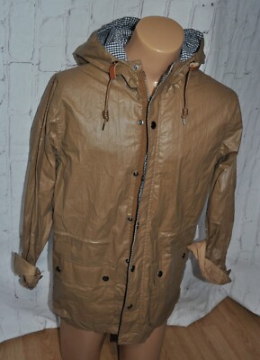 Military Jacket Obey Rain Jacket OBEY Short Snap Front Windbreaker