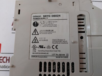 Omron S8TS-06024 Switching Mode Power Supply 50/60Hz AC100-240V
