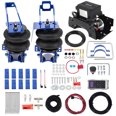 Air Spring Bags & Compressor Kit For Ford F-250  F-350 Super Duty 2011-2016