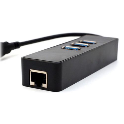 USB 3.0 Hub 10/1000Mbps Gigabit Ethernet Adapter USB to RJ45 Lan Network Super - Picture 3 of 11