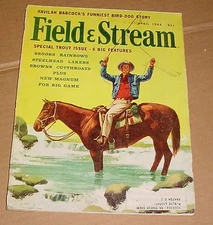 4/1965 Field and Stream Magazine    Garcia Mitchell Fold Out