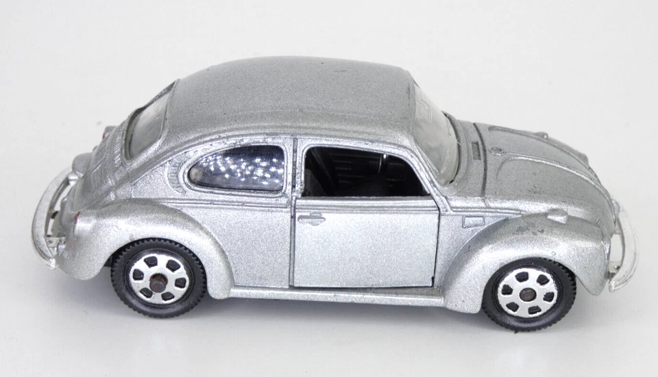 Mebetoys Volkswagen Beetle Bug Silver 1303 A70 Vintage 1:43 Rare Toy Car - Image 4 of 4