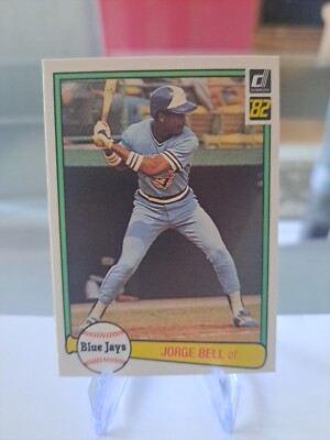 George Bell Toronto Blue Jays 1982 Donruss #54 Rookie RC. NM/MT | eBay
