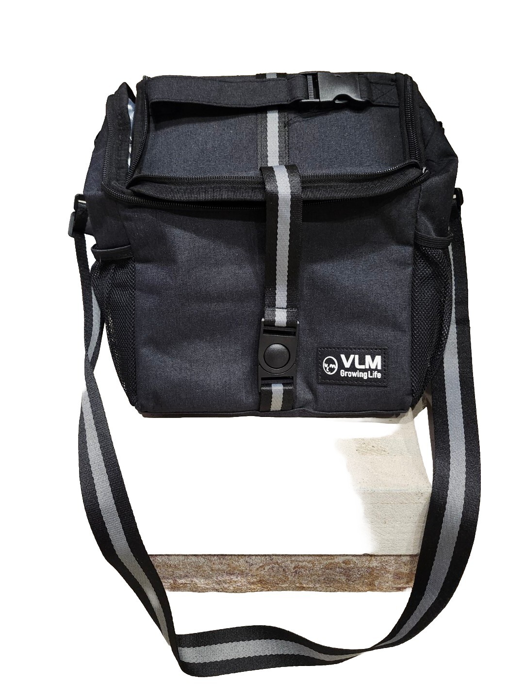 VLM Lunch Bag Leakproof Insulated Lunch Box Black