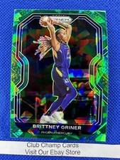 2021 #31 Brittney Griner Panini WNBA Panini Prizm Green Ice Prizm Mercury
