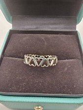 Sterling Silver 925 Heart Ring Size 9