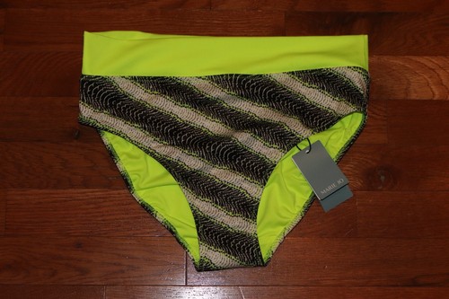 Brandneu mit Etikett Marie Joe Murcia gepolstertes Bikinioberteil (34D) und Faltenslip (Medium) UVP 205 $ - Bild 8 von 19
