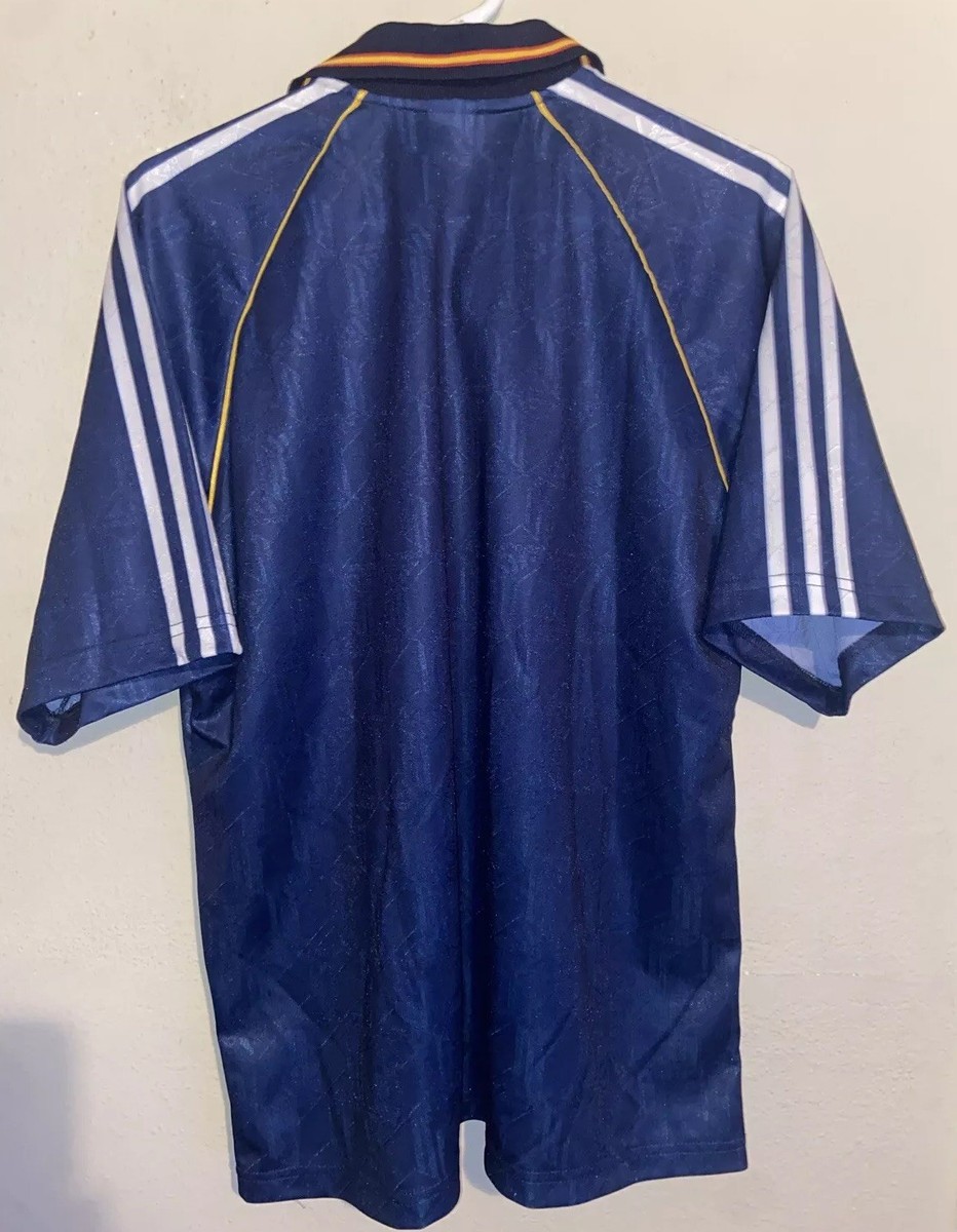 Spain Jersey Adidas Soccer Football 1998-1999 Away FIFA World Cup
