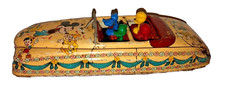 VINTAGE/ANTIQUE TIN MARX DISNEY PARADE ROADSTER 1940s COLLECTOR MICKEY MOUSE
