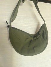 Uniqlo Round Mini Shoulder Bag Khaki Green With Tag Brand New Japan
