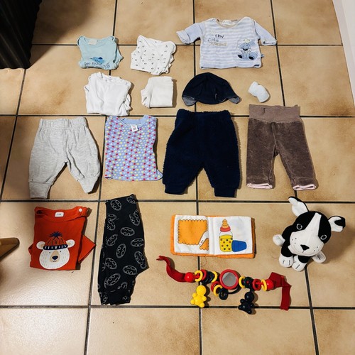 Schwangerschaftspaket Gr. M + Baby Jungen Bekleidungspaket Größe 50 / 56 Top - Bild 2 von 5