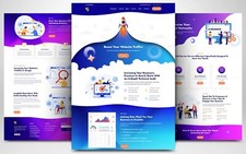 CUSTOM PRO WEBSITE FOR SEO, MARKETING, ADVERTISING, WEB HOSTING AGENCY WORDPRESS