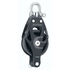 HARKEN 60MM SINGLE ELEMENT BLOCK W/ SWIVEL  BECKET