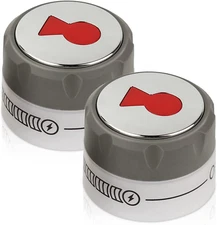 Grill Lighted Control Knobs Replacements for Weber 91538 Summit 400/600 Series