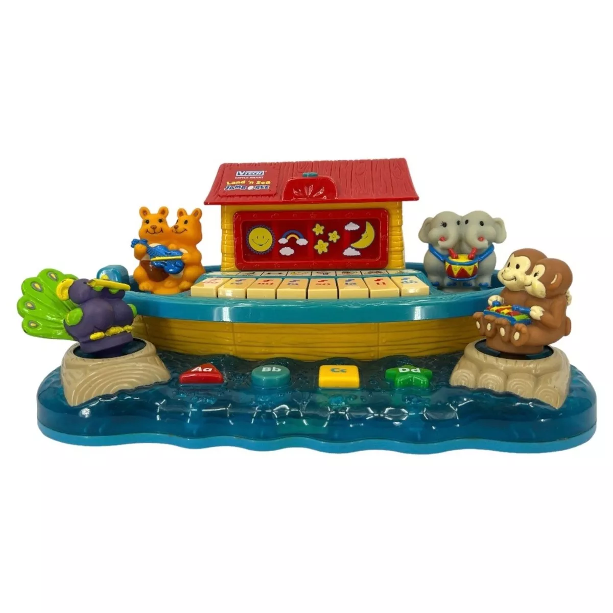 Vtech Little Smart Land N Sea Jamboree toy VTG 97 music piano