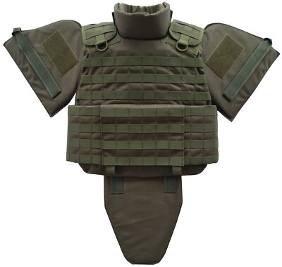 Body Armor Vest XL Olive Drab Full 3A Tactical Plate Carrier Price