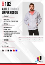 White Zipper Hoodie Indiana Men's Sweats Hoodies for Sale Shop