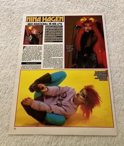 Nina Hagen Poster | eBay