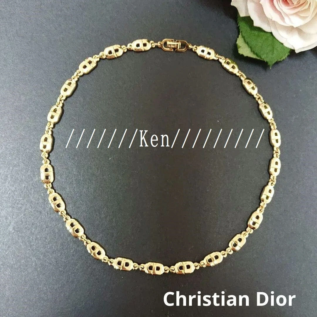 Christian Dior pre-owned CD chain-link Necklace - Farfetch