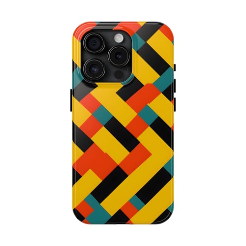 Geometric Tough Phone Case - Stylish Protection for iPhone/Samsung - Picture 18 of 44