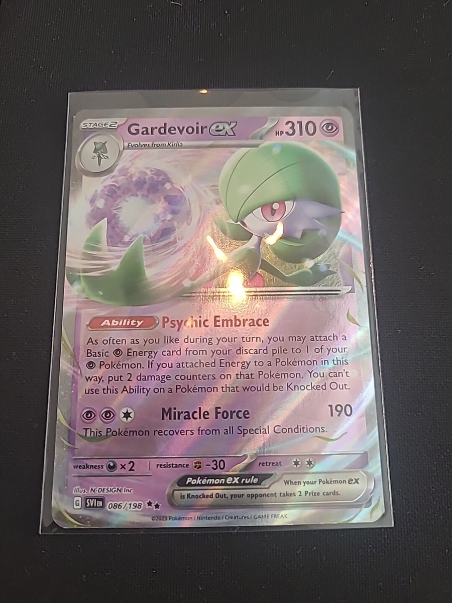 Gardevoir EX 86/198 Ultra Rare Scarlet & Violet Pokemon TCG NM/M