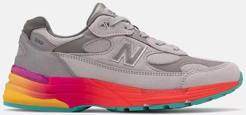 New Balance 992 Made in USA Grey Multi