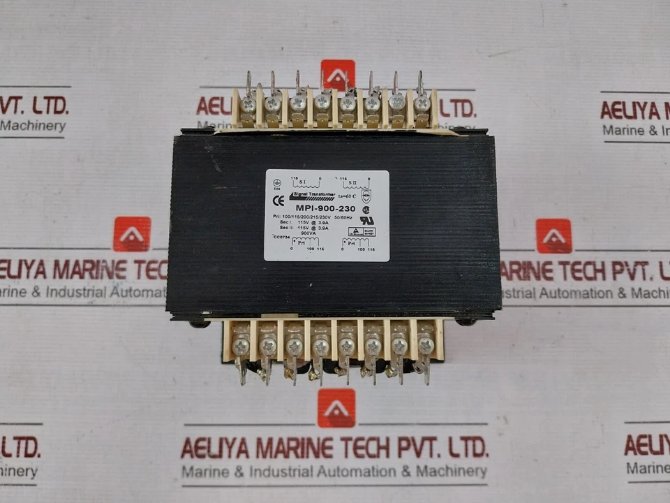 Signal Transformer MPI-900-230 Power Transformer 1930194-03 7.8A AT 115V 50/60HZ - Image 4 of 4