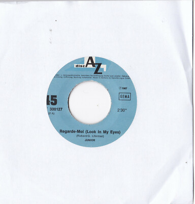 Junior -Regarde-Moi / Bye Bye Sandy- 7'' 45 Hit-Ton Schallplatten (HT 300127)